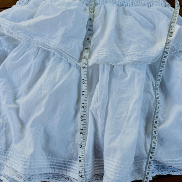 LoveShackFancy White Mini Dress - Picture 3 of 4